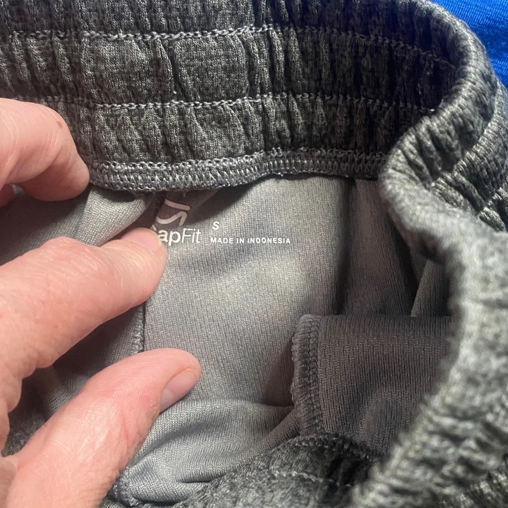 Gap Gapfit shorts, S/6-7. Gray mesh, navy mesh, royal blue